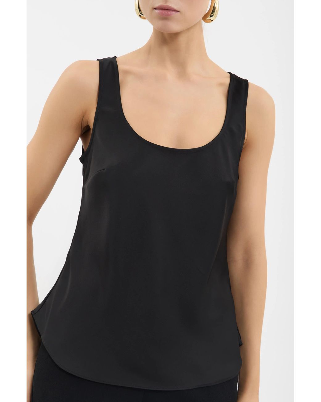 Rebecca Vallance Black Arille Top