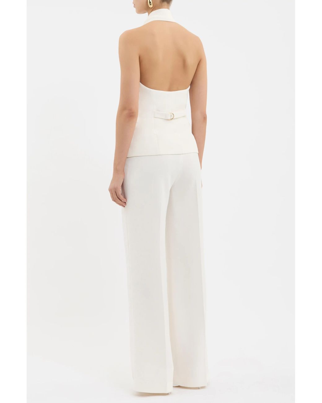 Rebecca Vallance White Odilia Vest Top