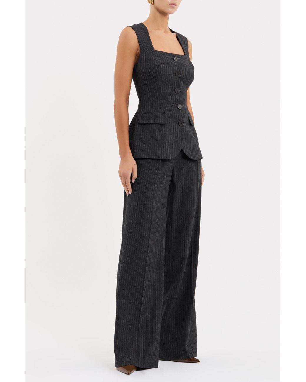 Rebecca Vallance Black Harri Top
