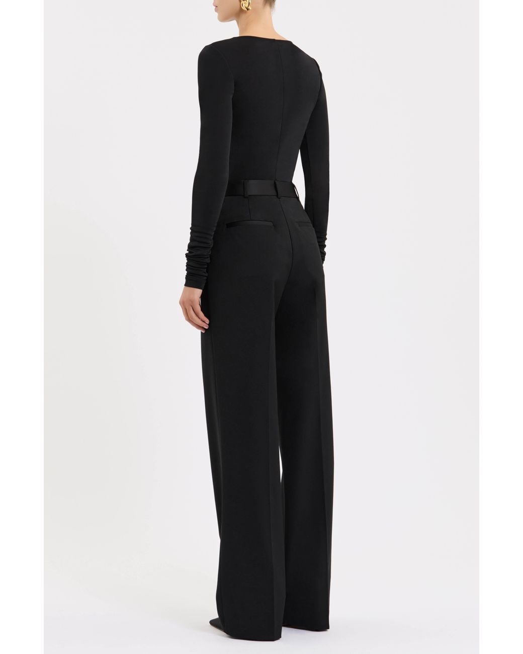 Rebecca Vallance Black Jazzlyn Long Sleeve Top