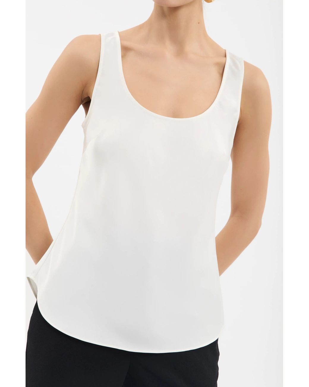 Rebecca Vallance White Arille Top