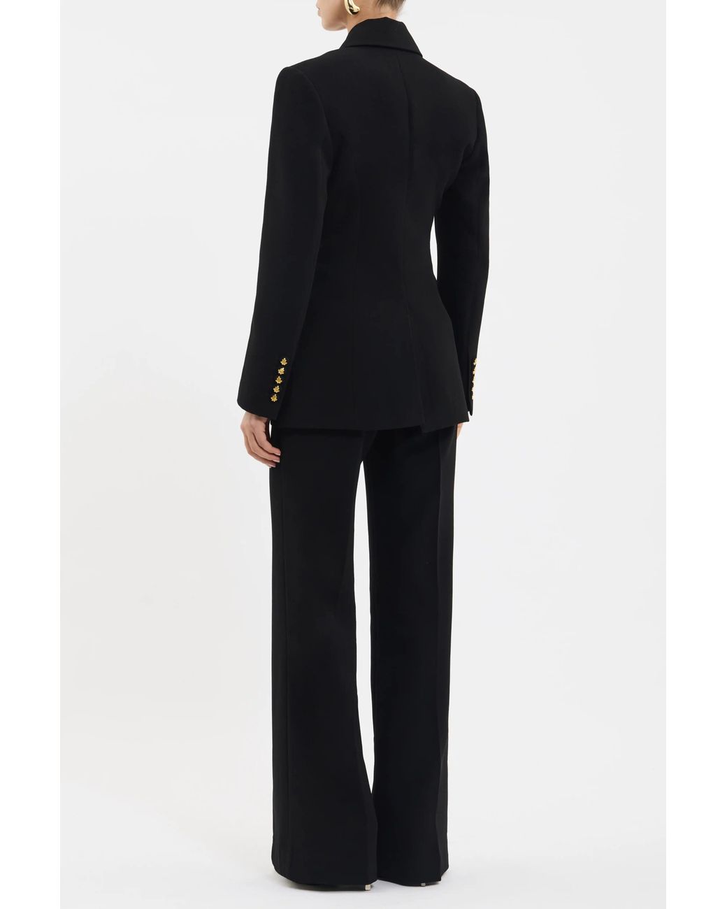 Rebecca Vallance Black Odilia Straight Pant