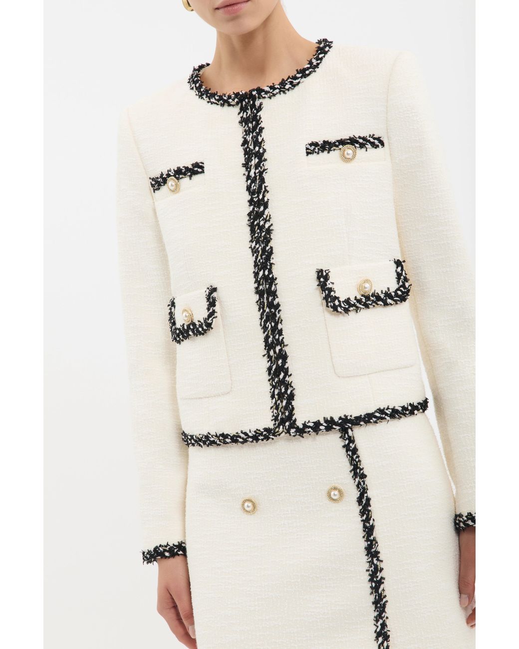 Rebecca Vallance White Jacquie Jacket
