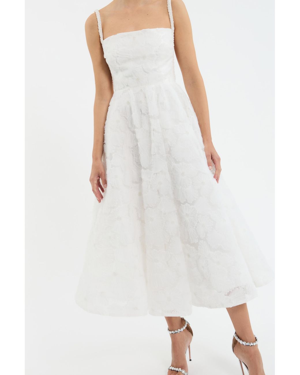 Rebecca Vallance White Deliah Midi