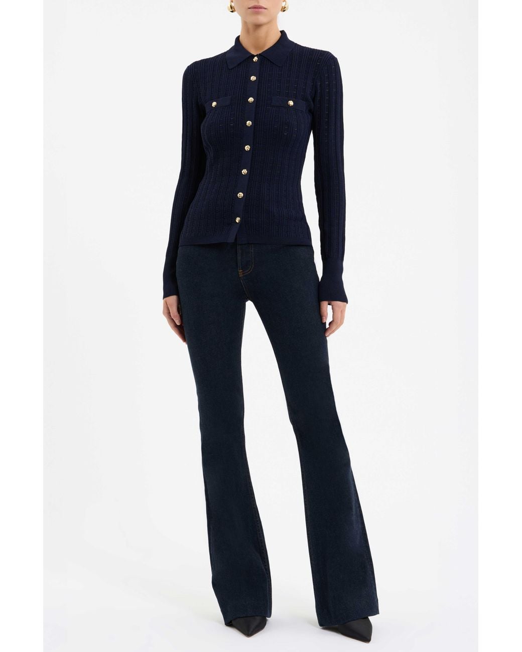 Rebecca Vallance Blue Natalie Top