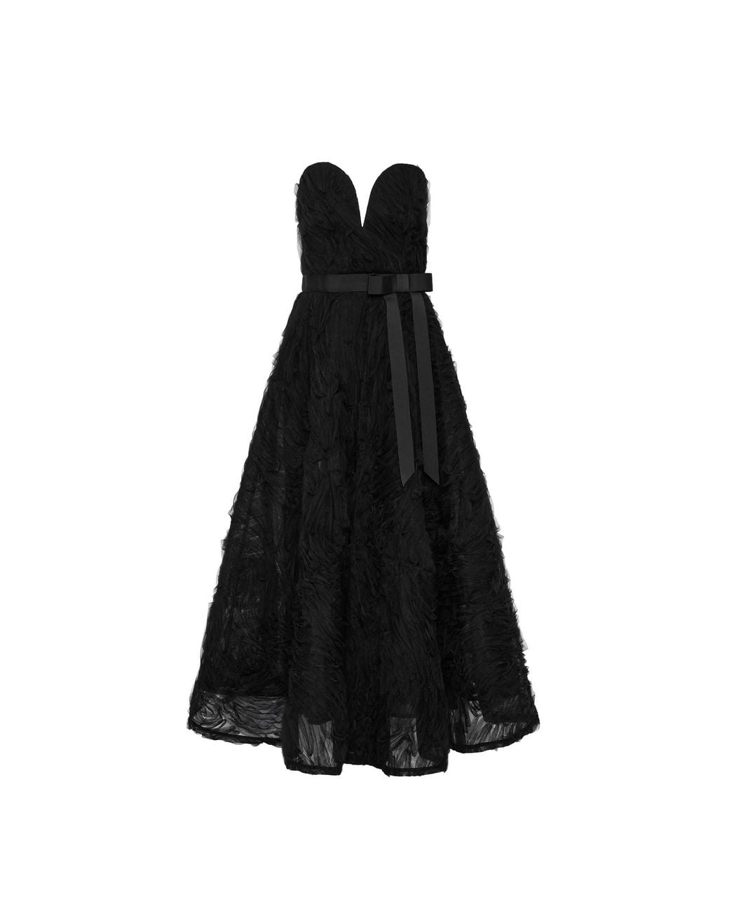 Rebecca Vallance Black Willow Midi Dress