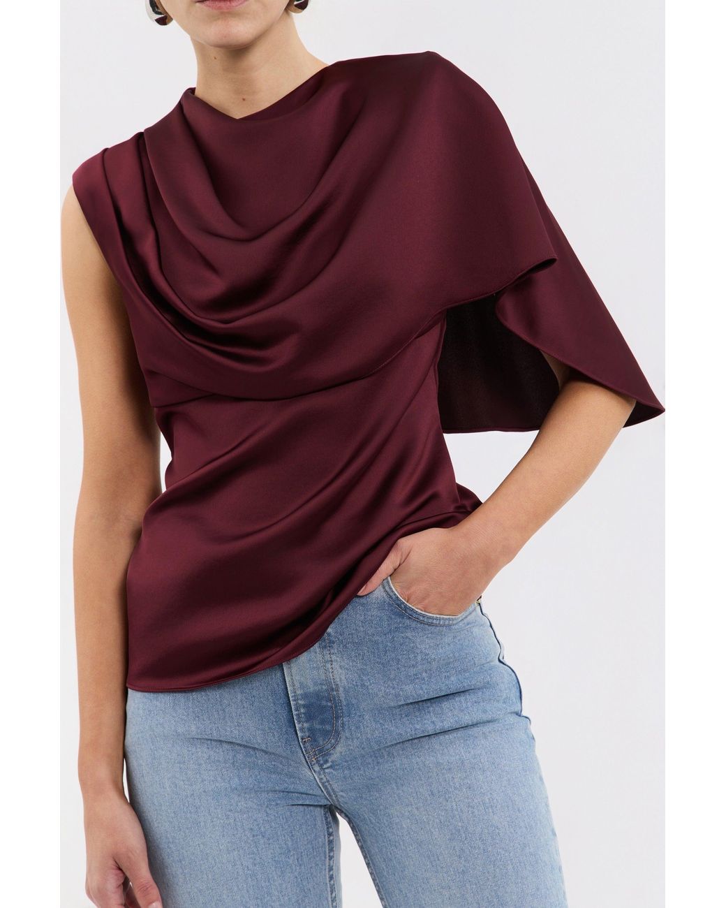 Rebecca Vallance Red Avalon Top