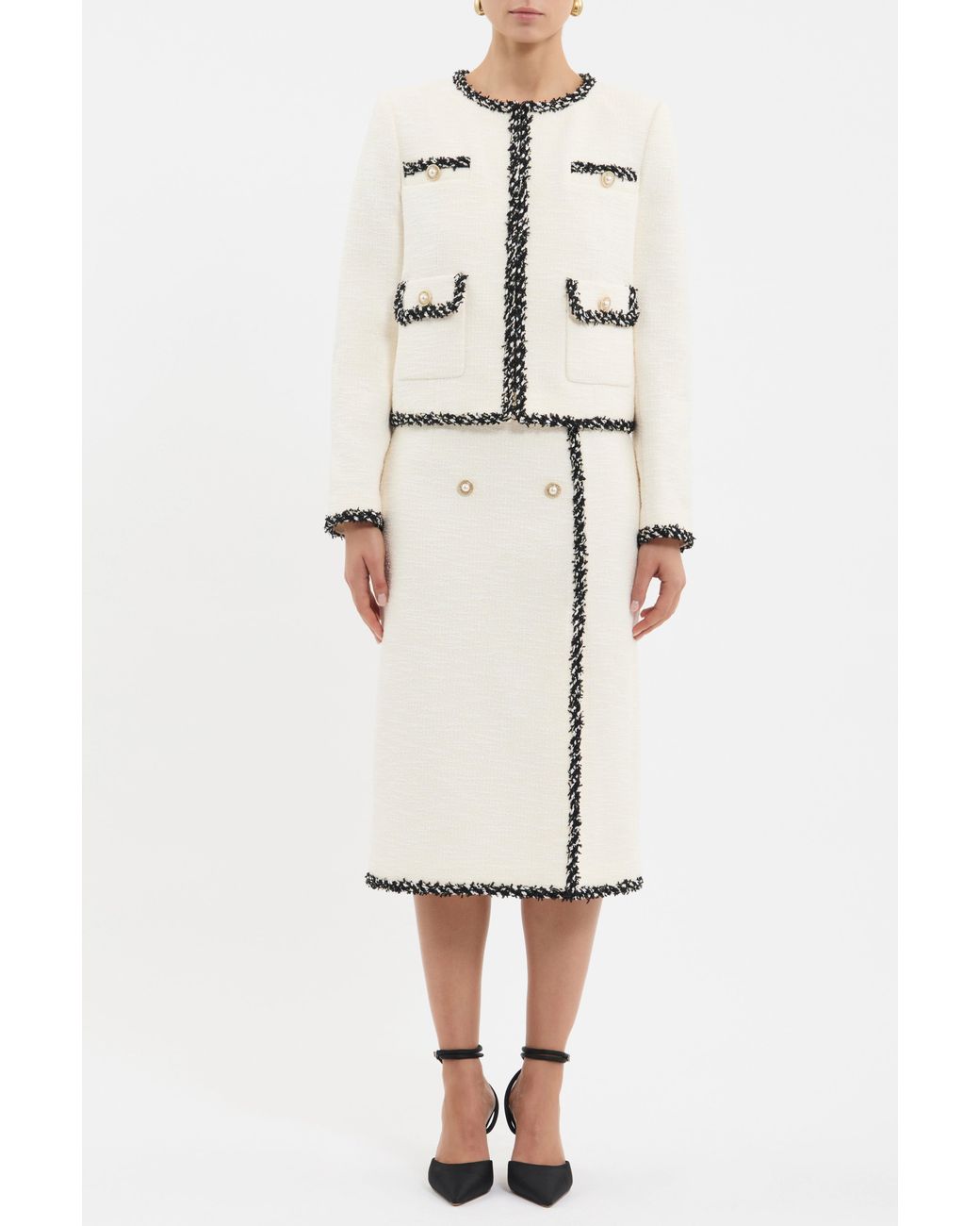 Rebecca Vallance White Jacquie Jacket
