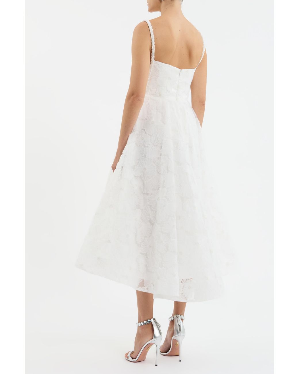 Rebecca Vallance White Deliah Midi