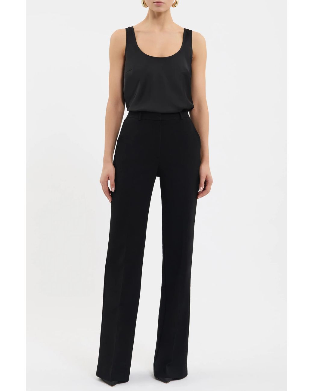 Rebecca Vallance Black Arille Top