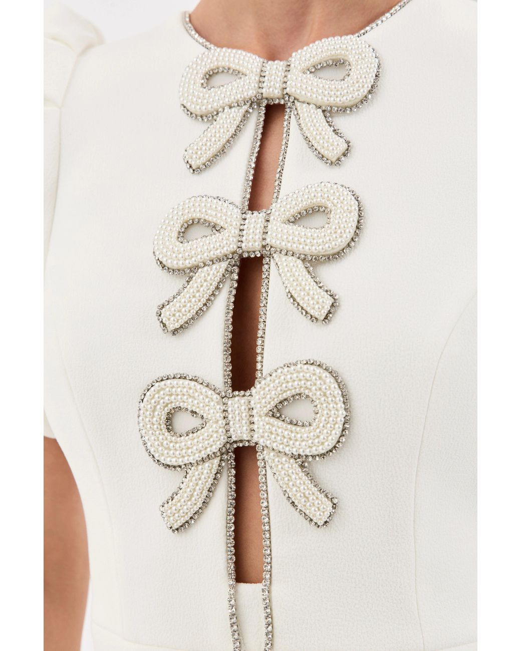 Rebecca Vallance White Dreamer Midi Dress
