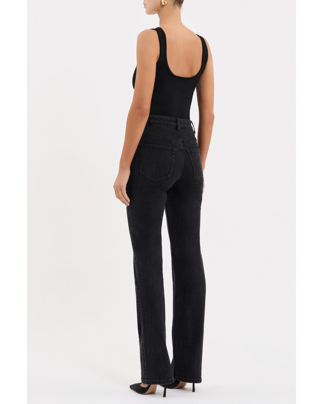 Rebecca Vallance Black Kate Relaxed Jean