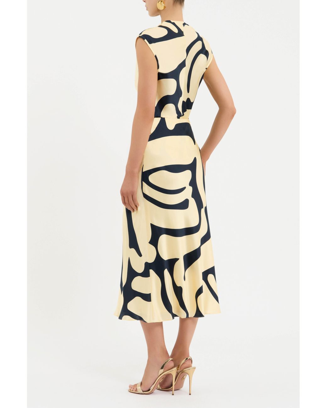 Rebecca Vallance Metallic Dune Skirt