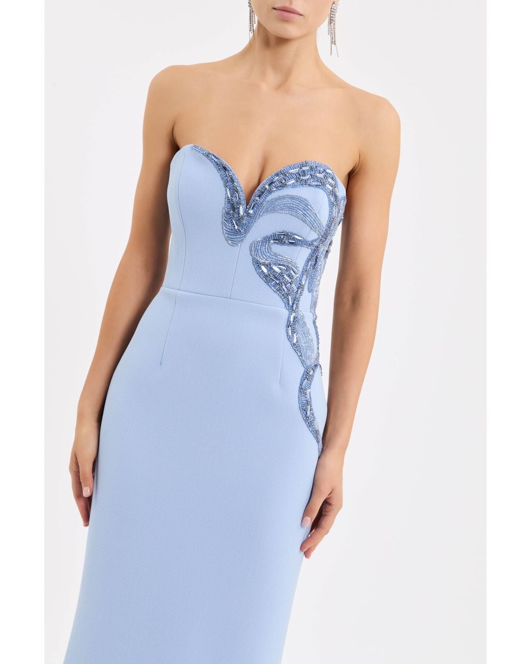 Rebecca Vallance Blue Aylin Gown