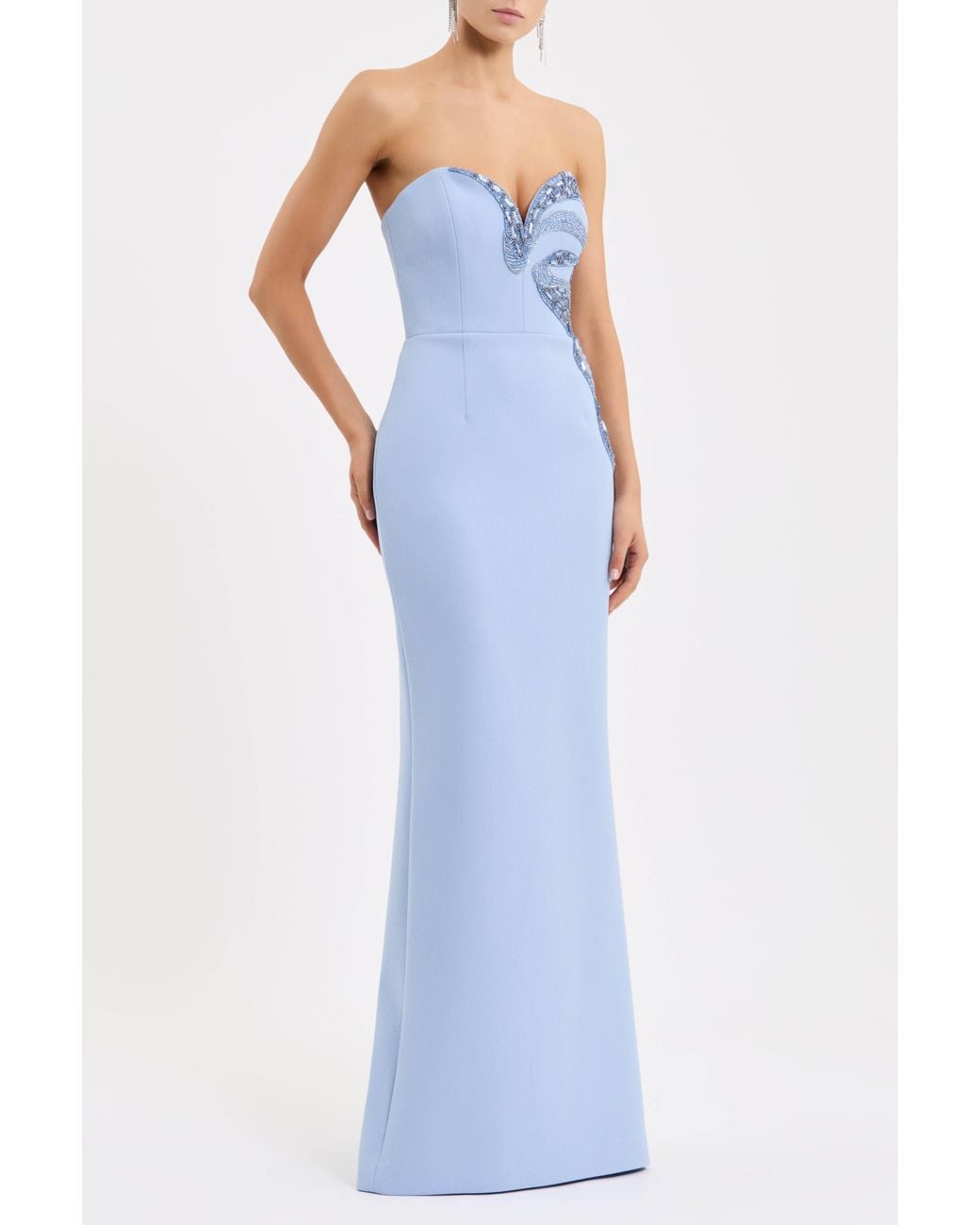 Rebecca Vallance Blue Aylin Gown