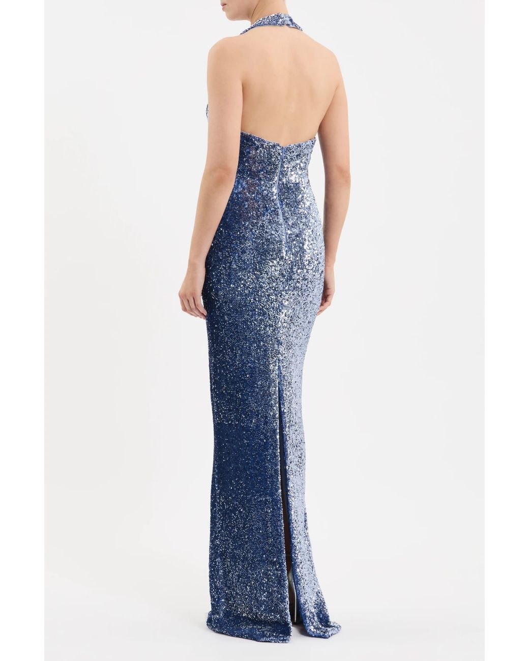 Rebecca Vallance Blue Cambridge Column Gown