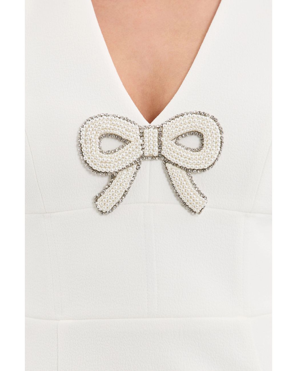 Rebecca Vallance White Dreamer Mini Dress