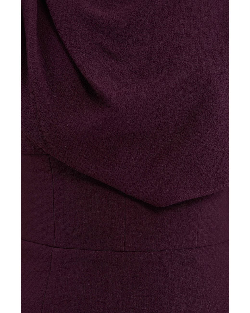 Rebecca Vallance Purple Syrah Gown