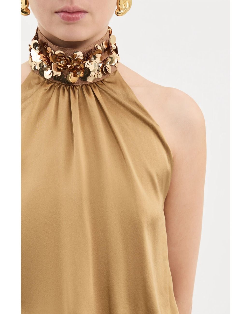Rebecca Vallance Metallic Windsor Gown