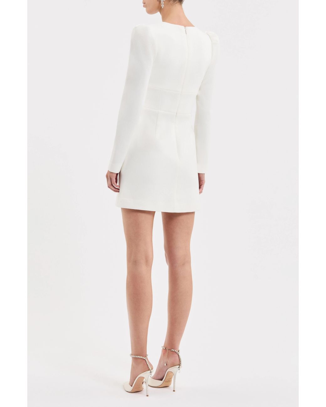 Rebecca Vallance White Dreamer Mini Dress