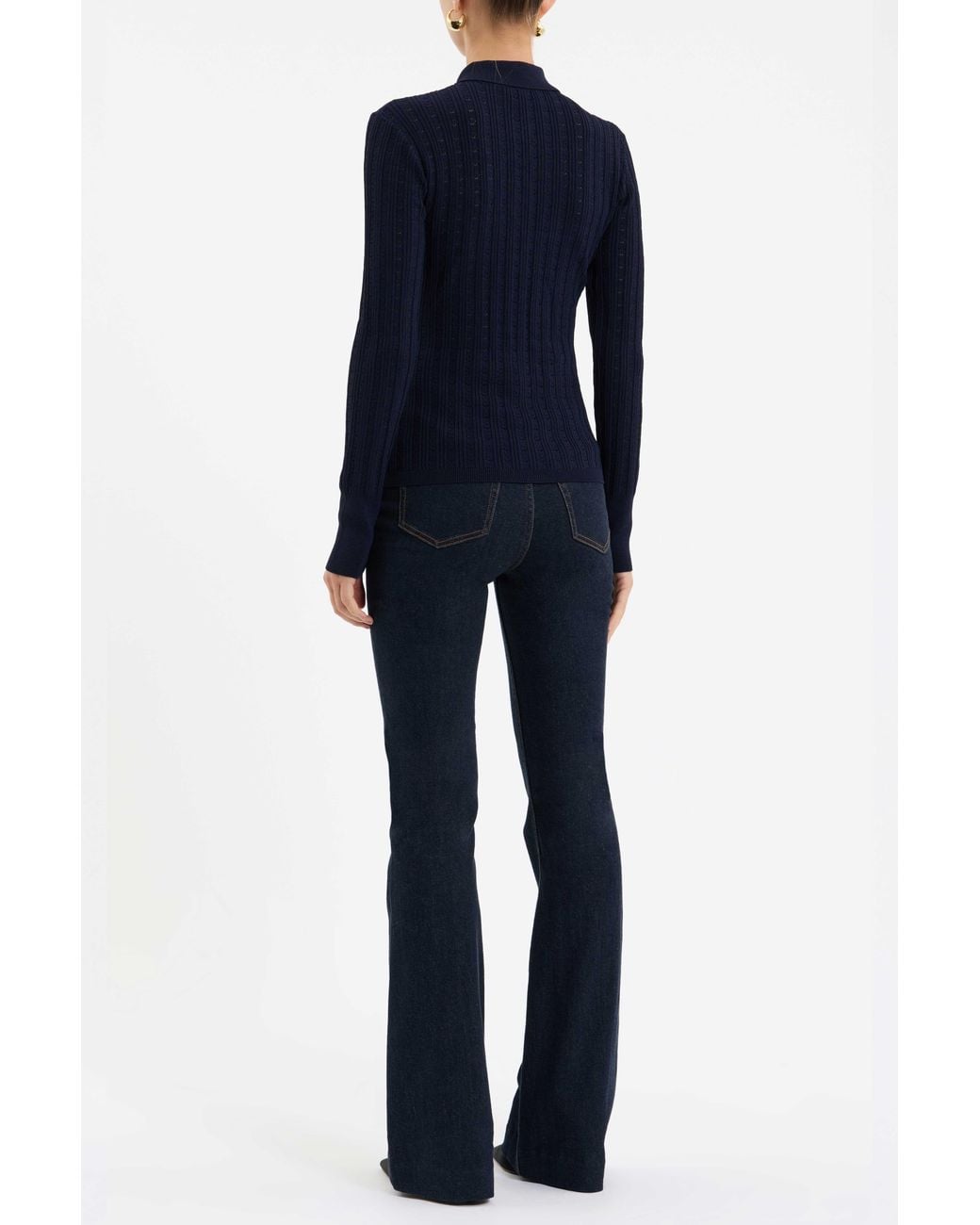 Rebecca Vallance Blue Natalie Top