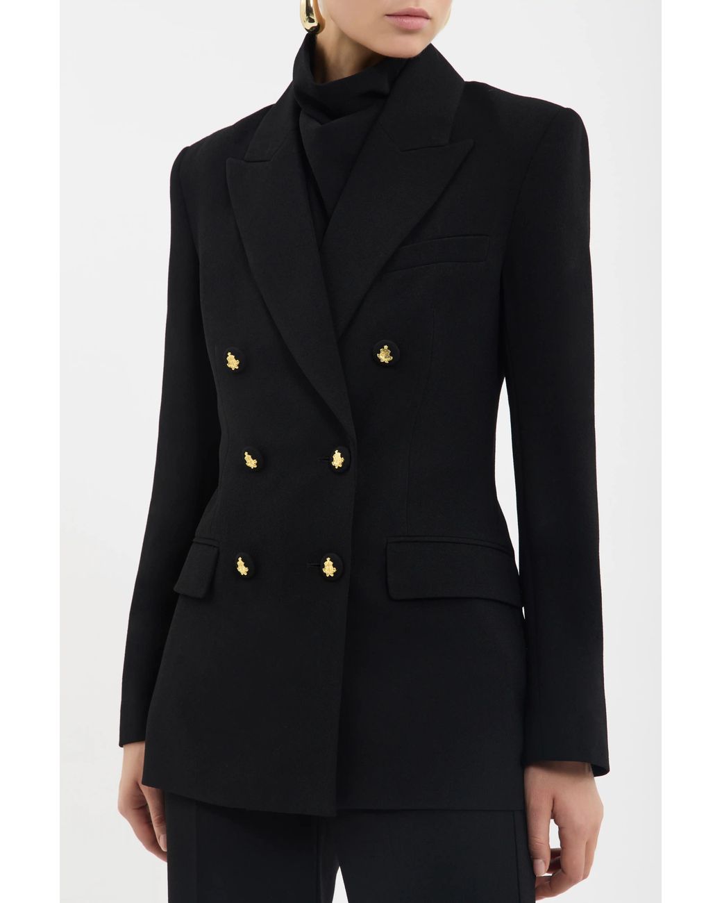 Rebecca Vallance Black Tallon Top
