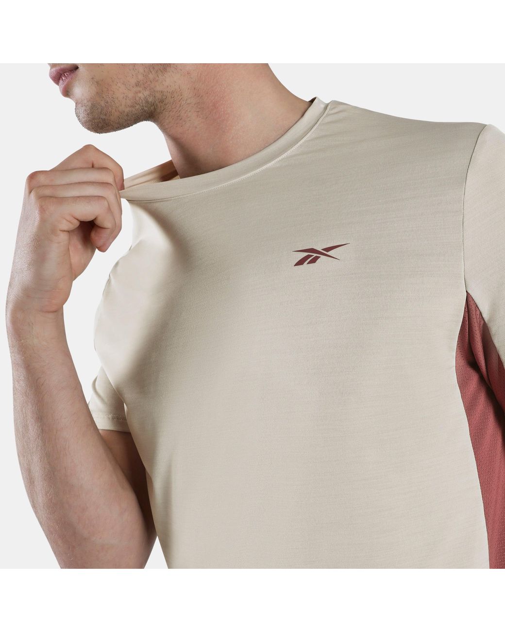Reebok Natural Rbk Chill Athlete Tee for men