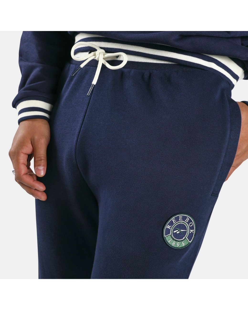 Reebok Blue Lawn Club French Terry Jogger for men