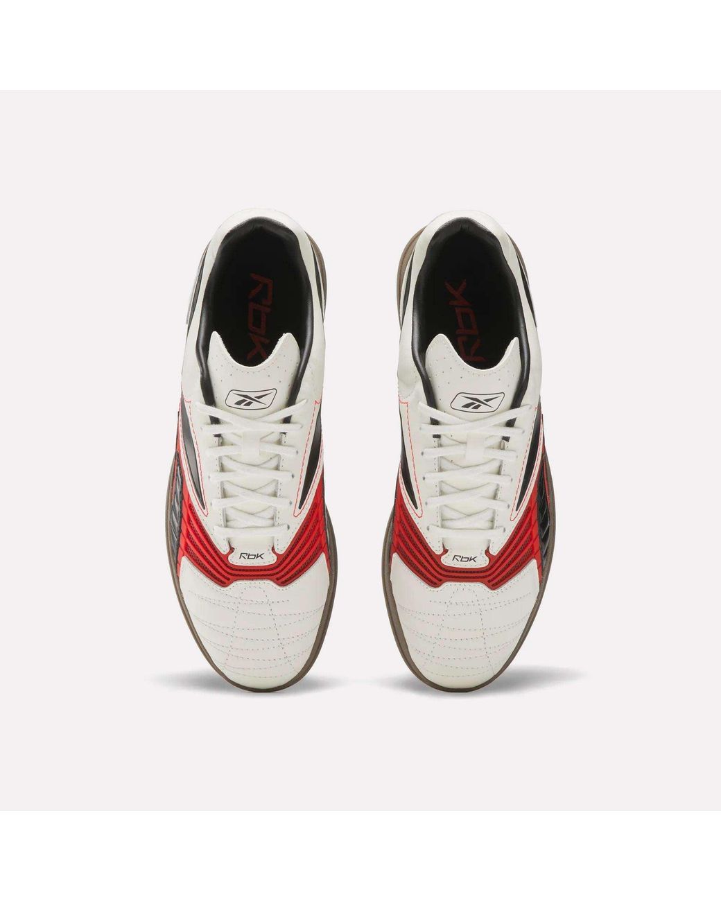 Reebok White Hammer Valde "Chalk/Energy" Sneakers