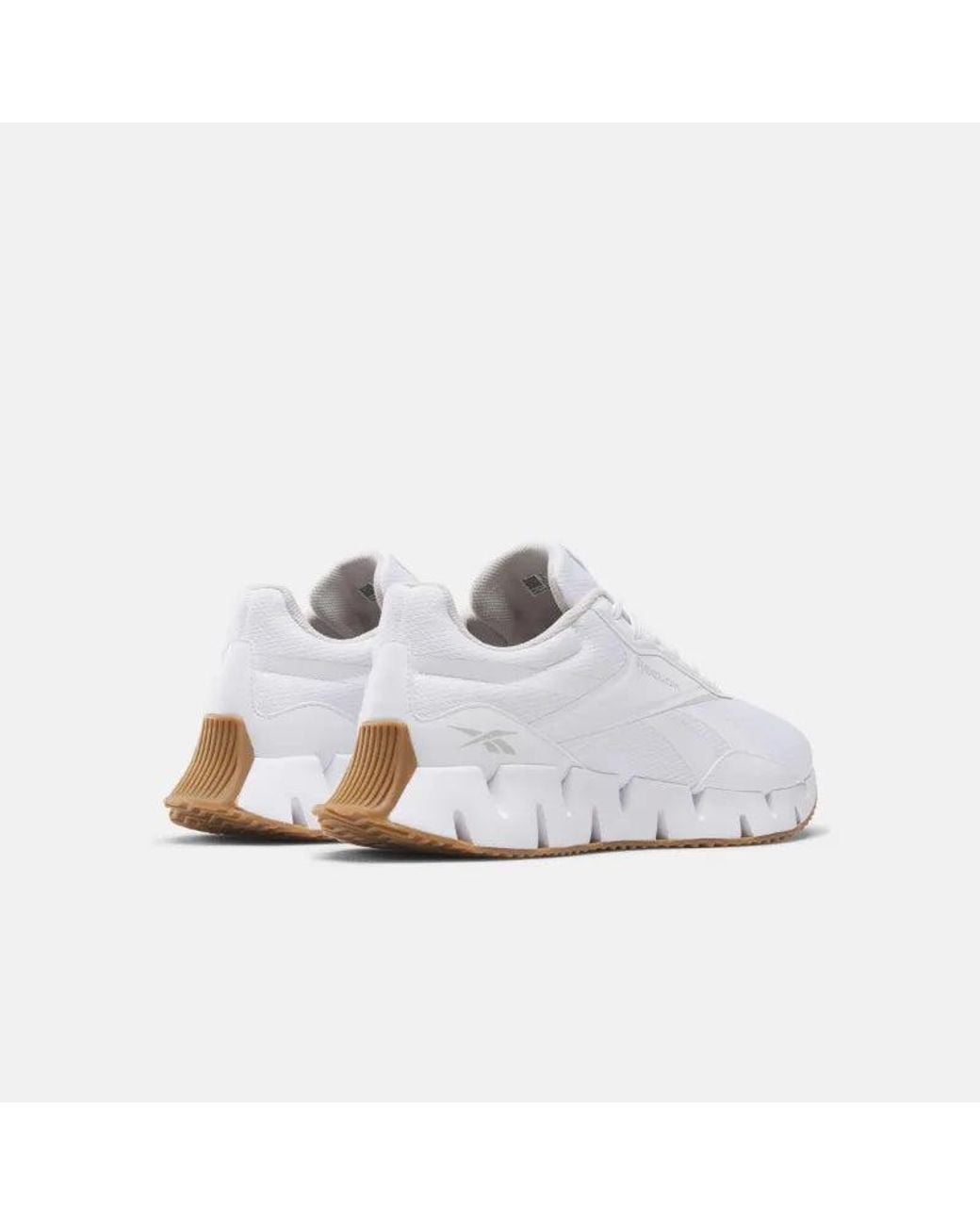 Reebok White Zig Dynamica Str Shoes