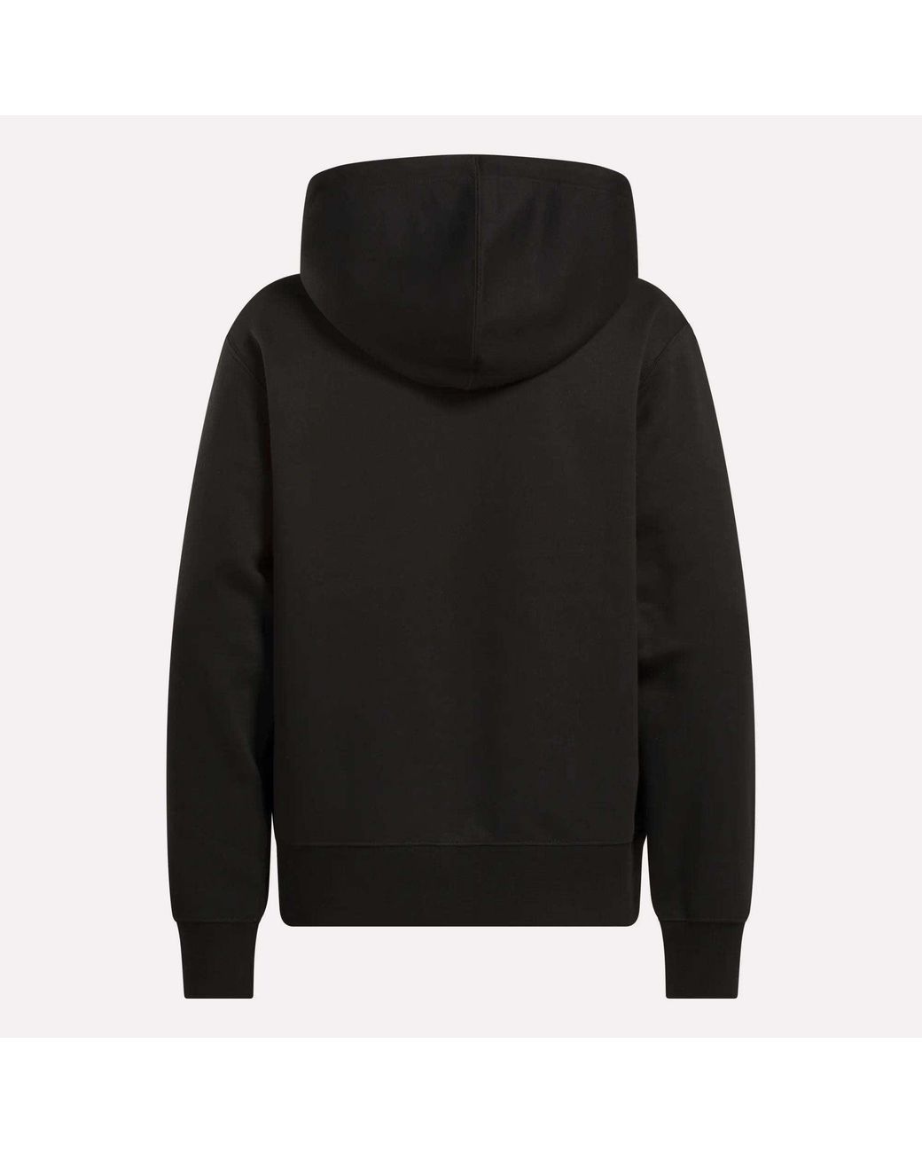 Reebok Black Small Vector Full Zip Sweatshirt