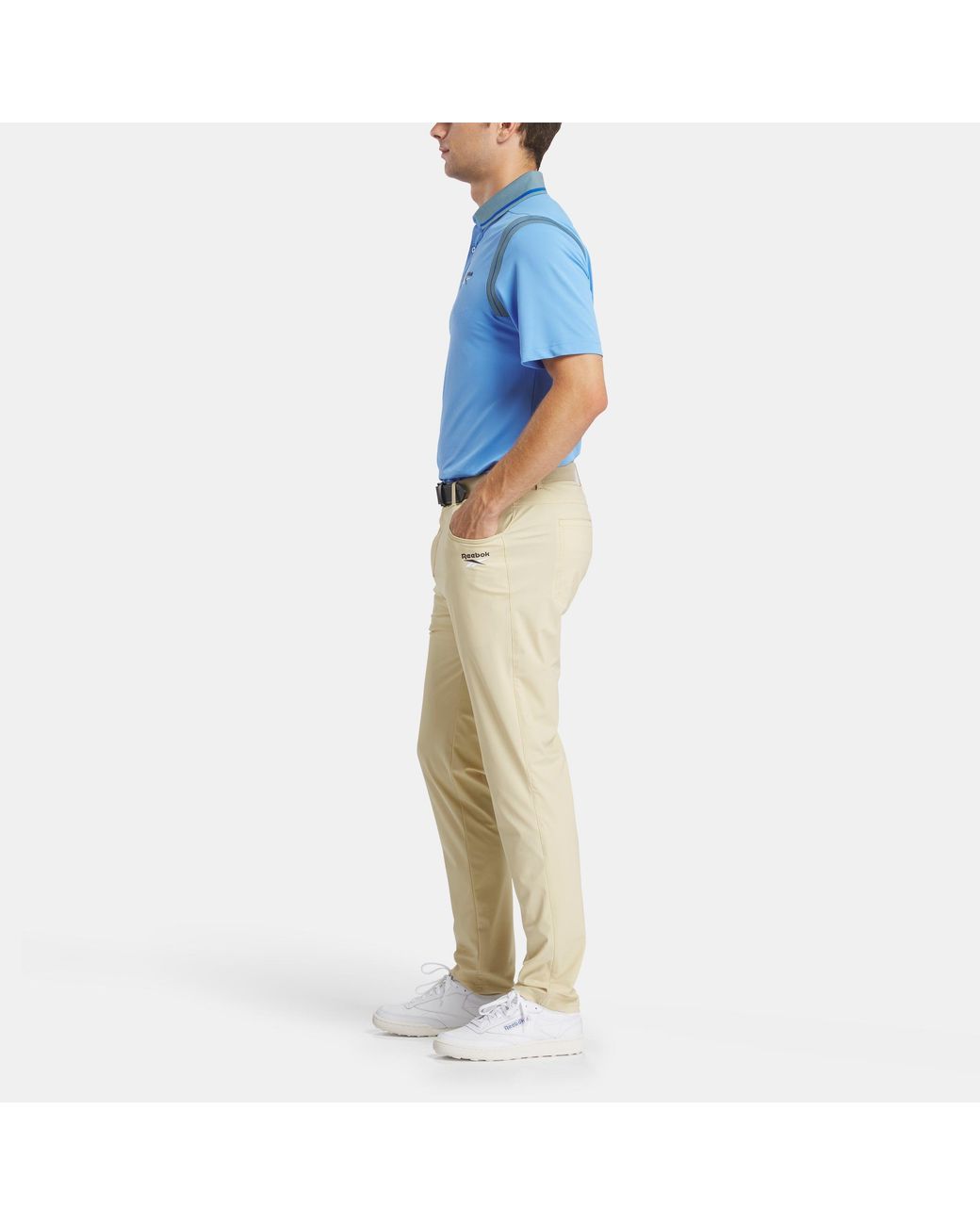 Reebok Blue Varsity Polo Shirt