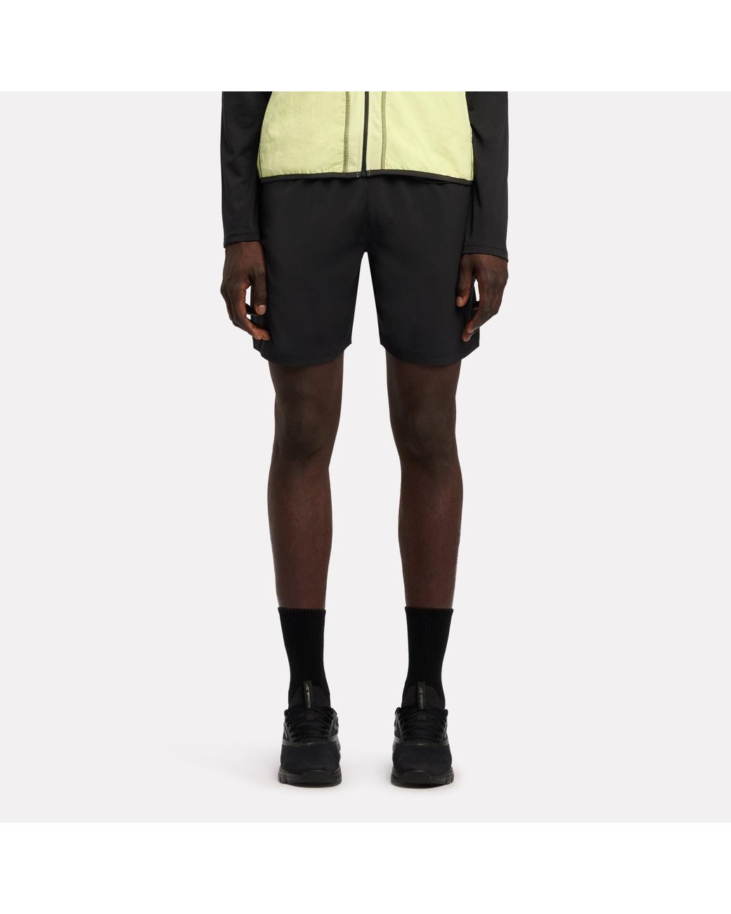 Reebok Black Id Train 7" Woven Shorts
