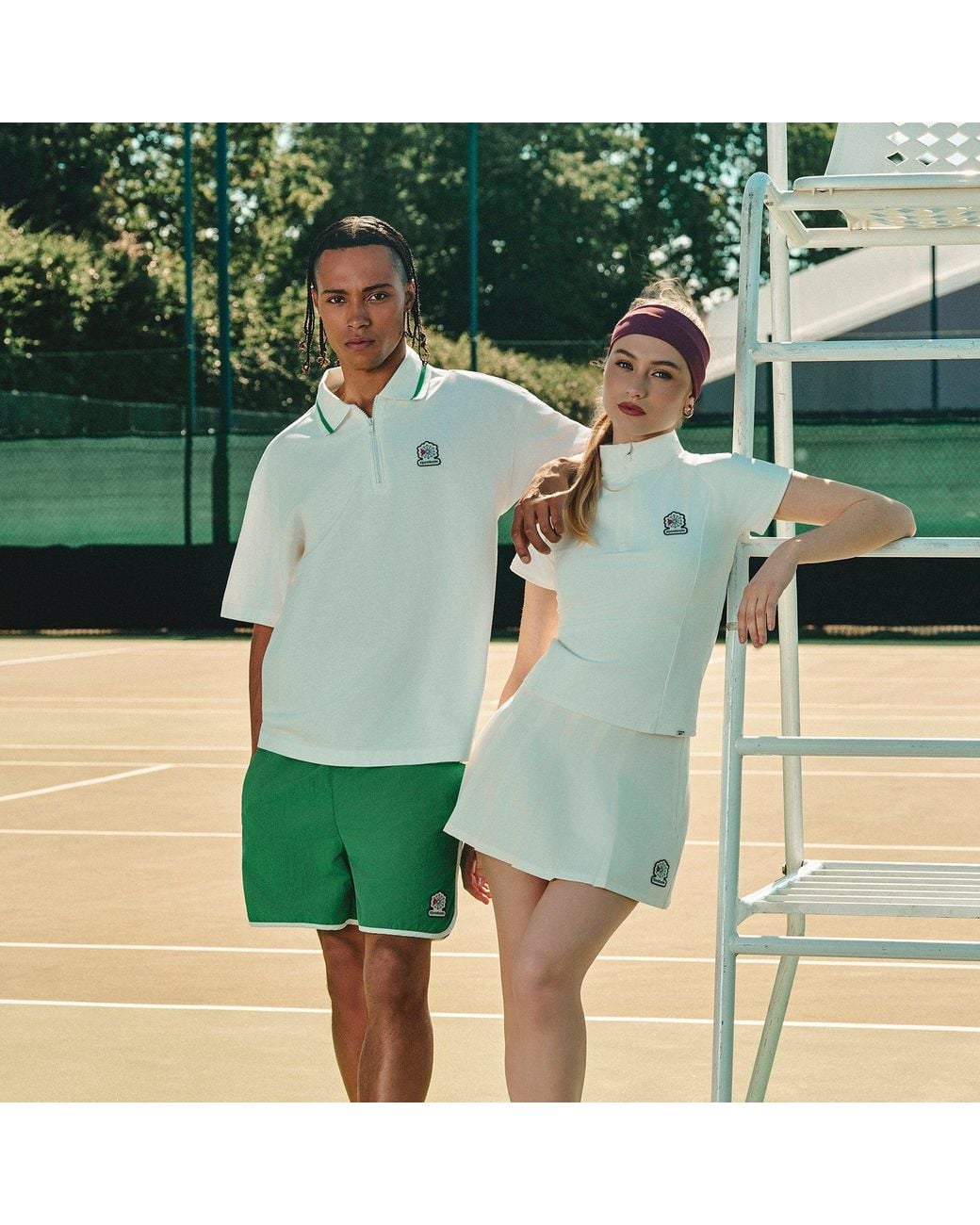 Reebok Green 4” Woven Shorts