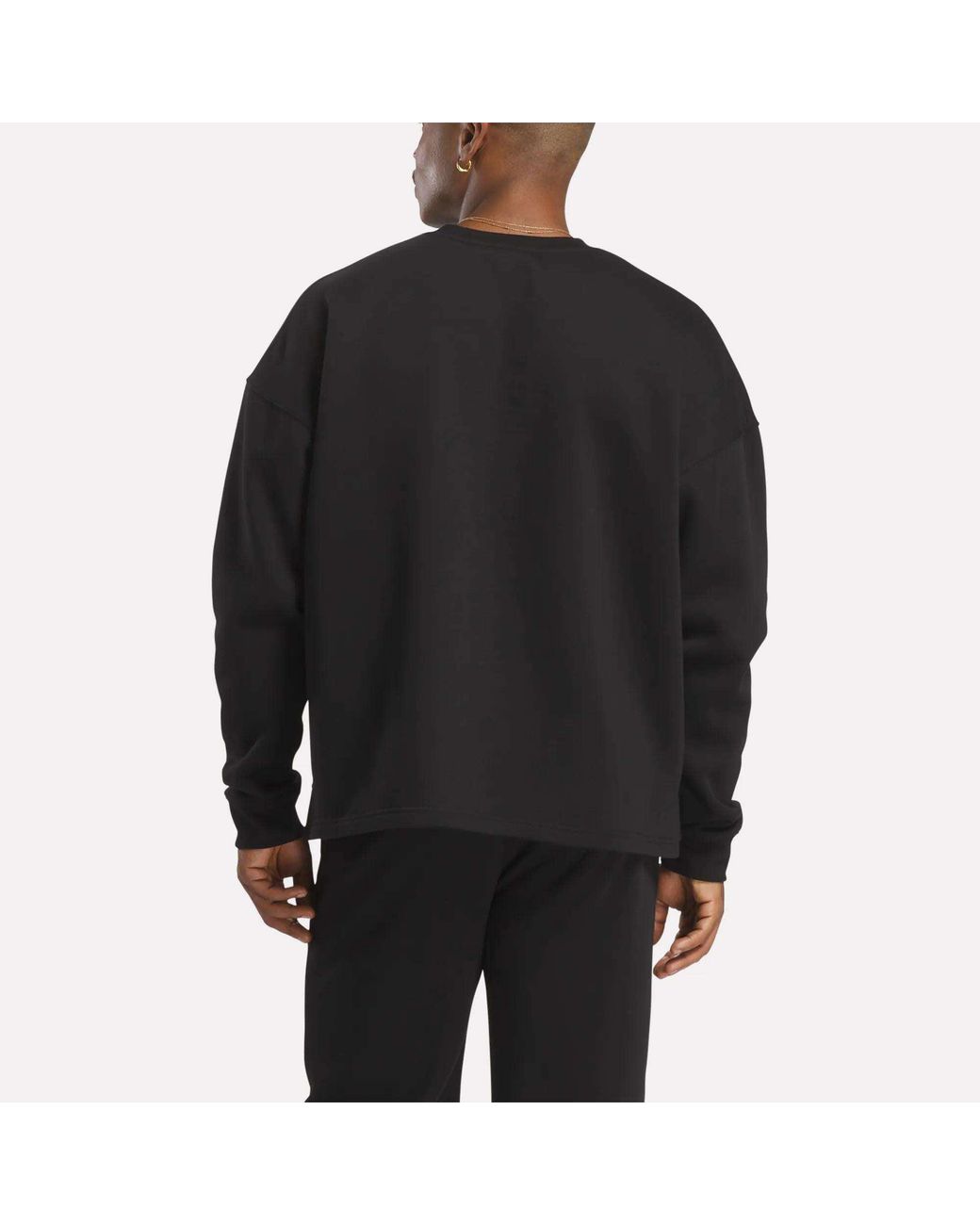 Reebok Black Wardrobe Essentials Sweatshirt for men