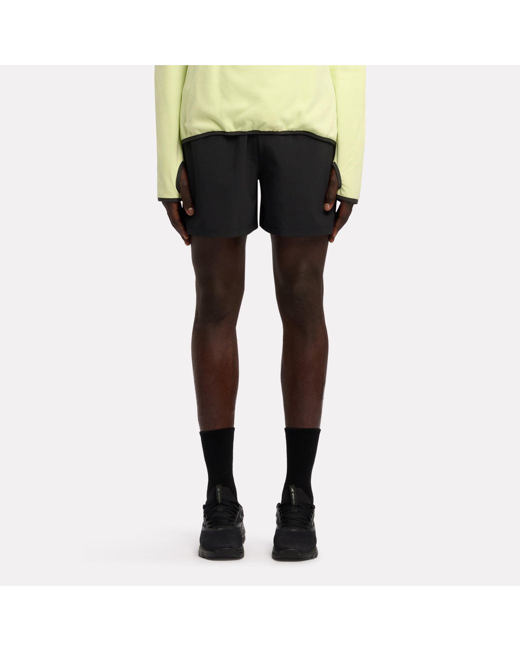 Reebok Black Id Train 5" 2-In-1 Shorts