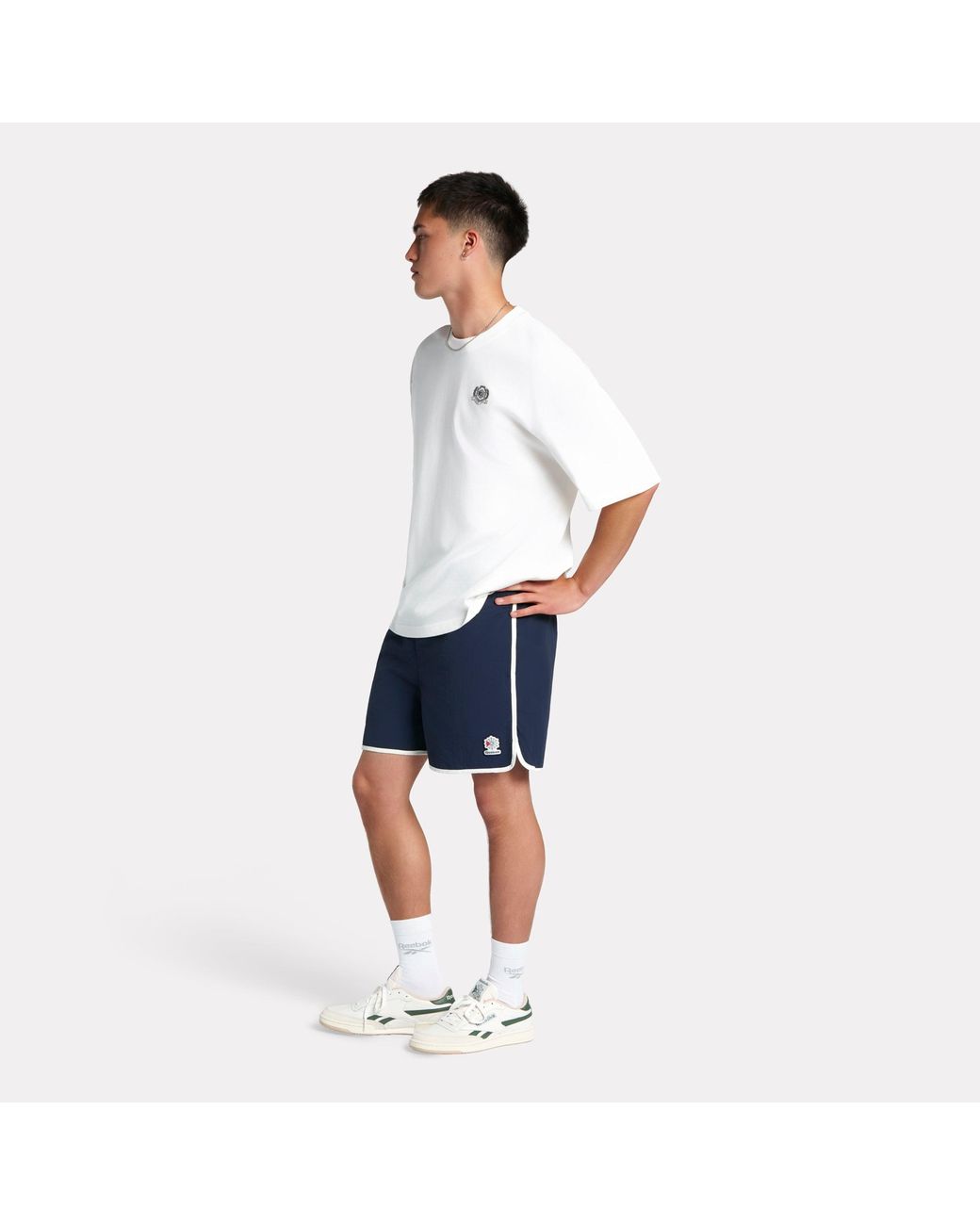 Reebok Blue 4” Woven Shorts