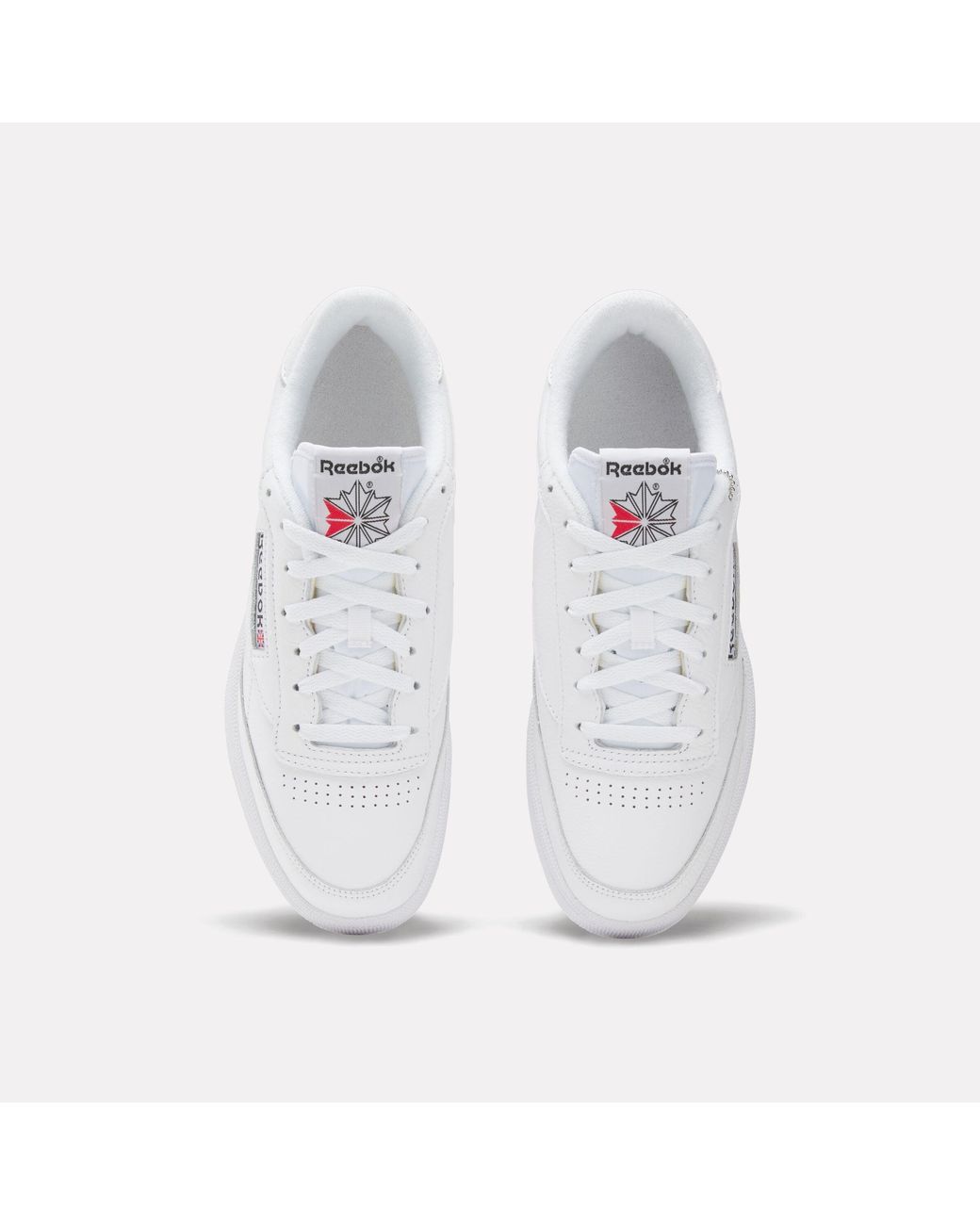 Reebok White Club C 85 Sneakers for men