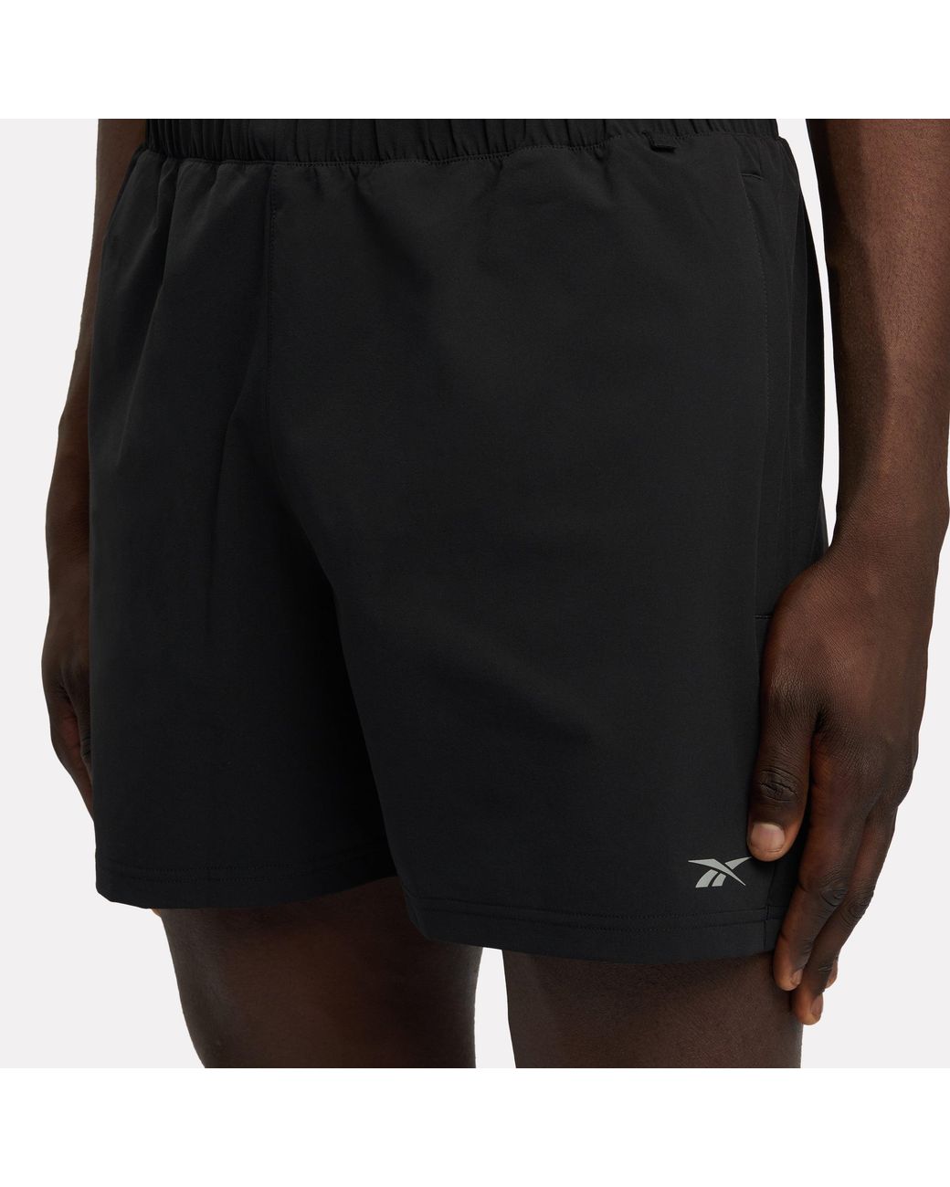 Reebok Black Id Train 5" Woven Shorts
