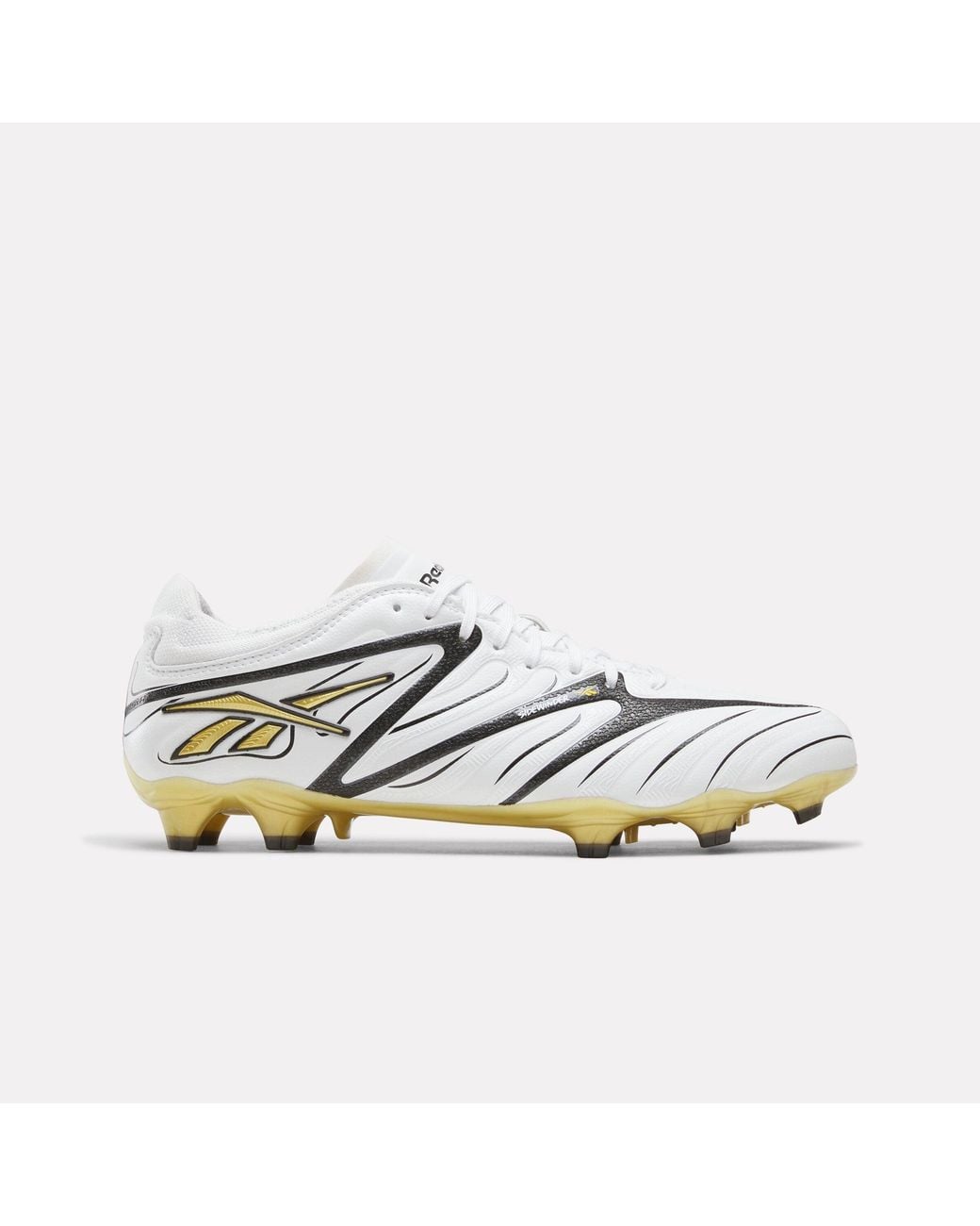 Reebok White Sidewinder 26 Pro Fg Football Boots