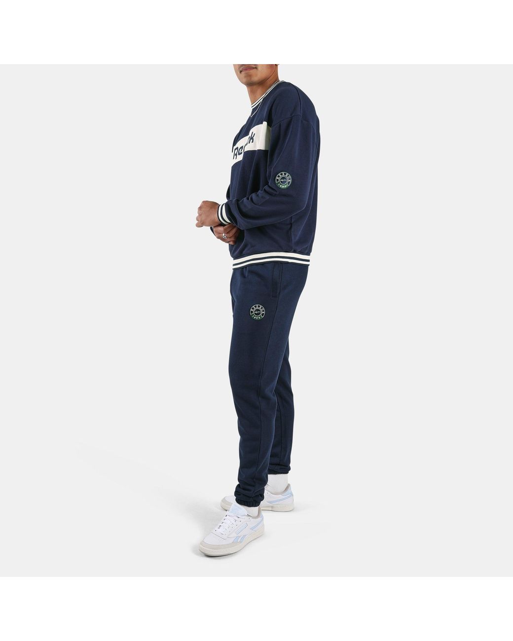 Reebok Blue Lawn Club French Terry Jogger for men