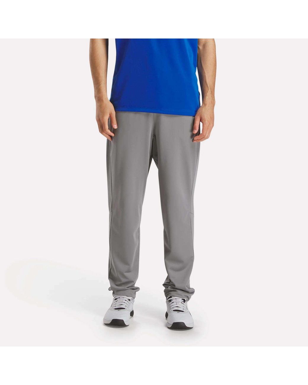 Reebok Blue Train Knit Pants for men