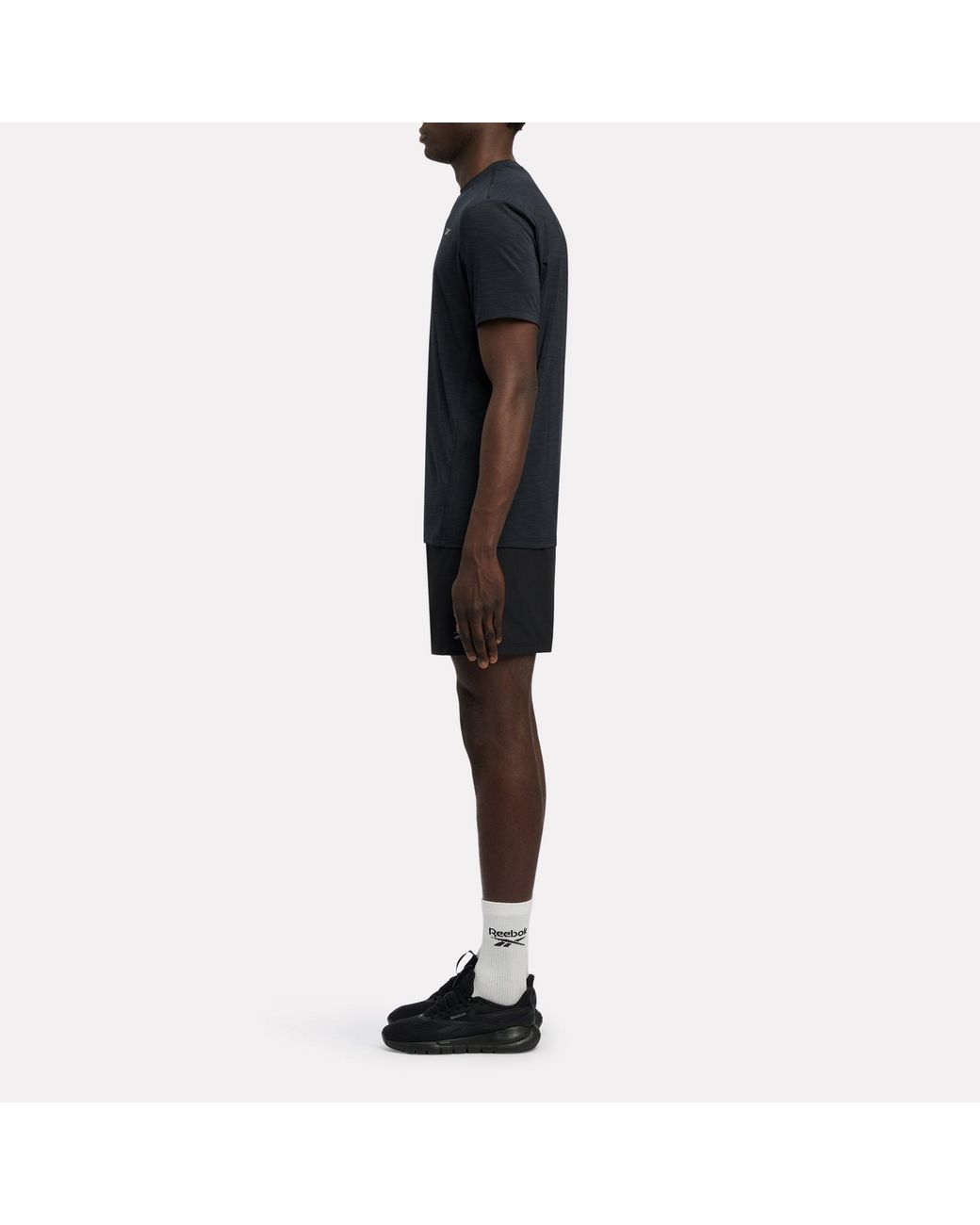 Reebok Black Id Train 5" Woven Shorts
