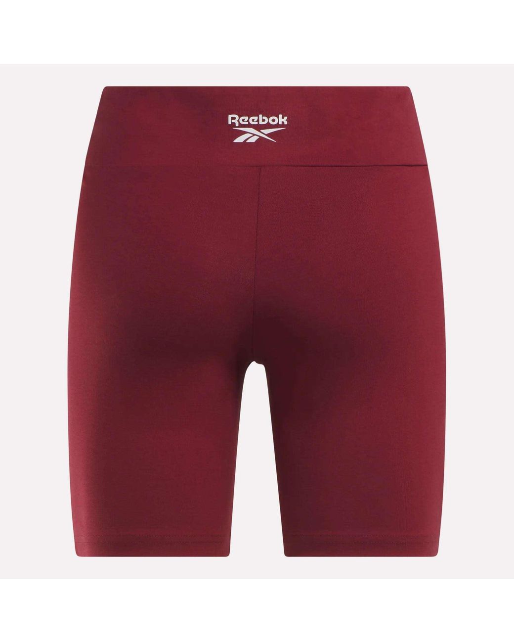 Reebok Red Small Logo Cycle Shorts