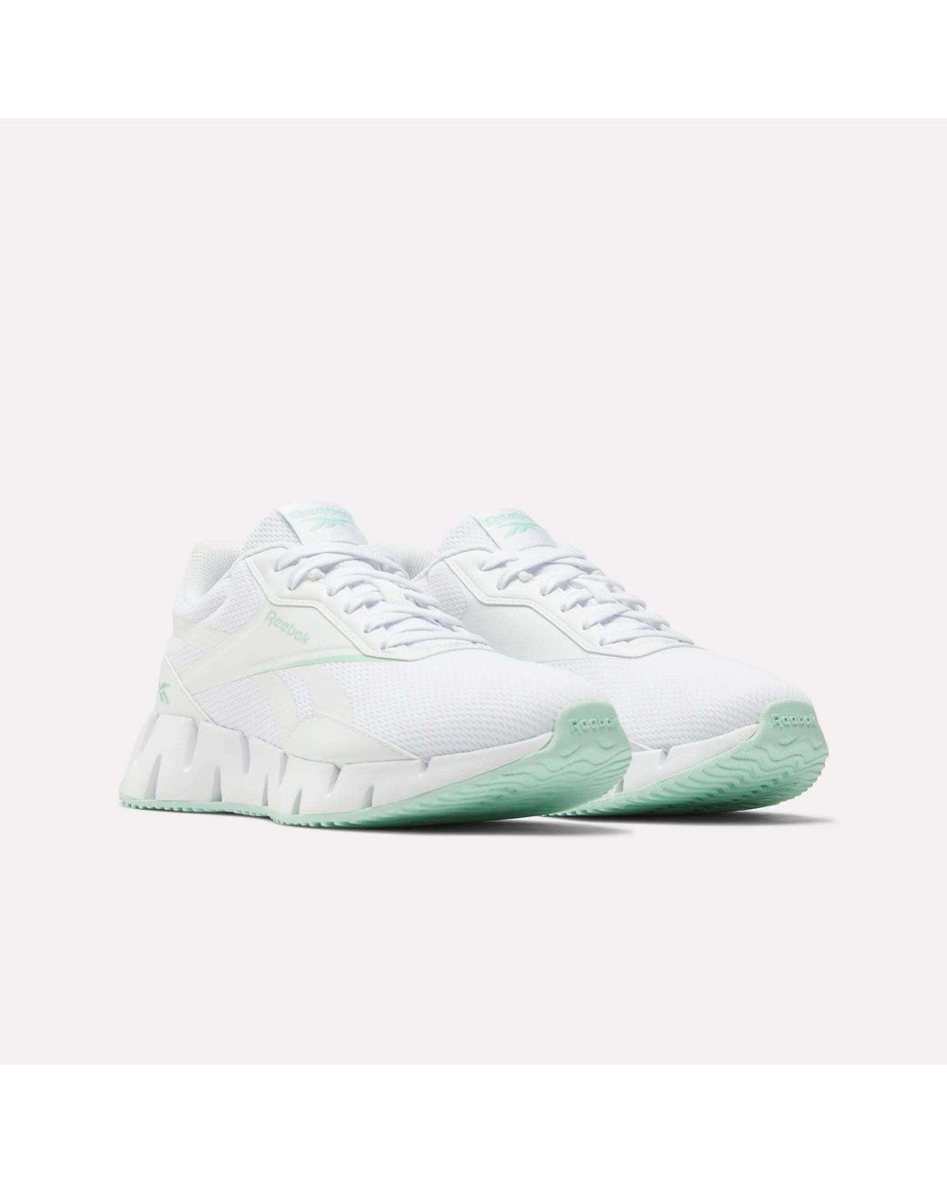 Reebok White Zig Dynamica Str Shoes