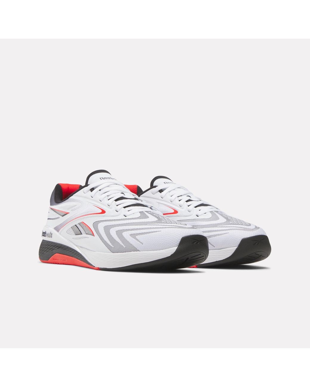 Reebok White Nano X5 Edge Training Shoes