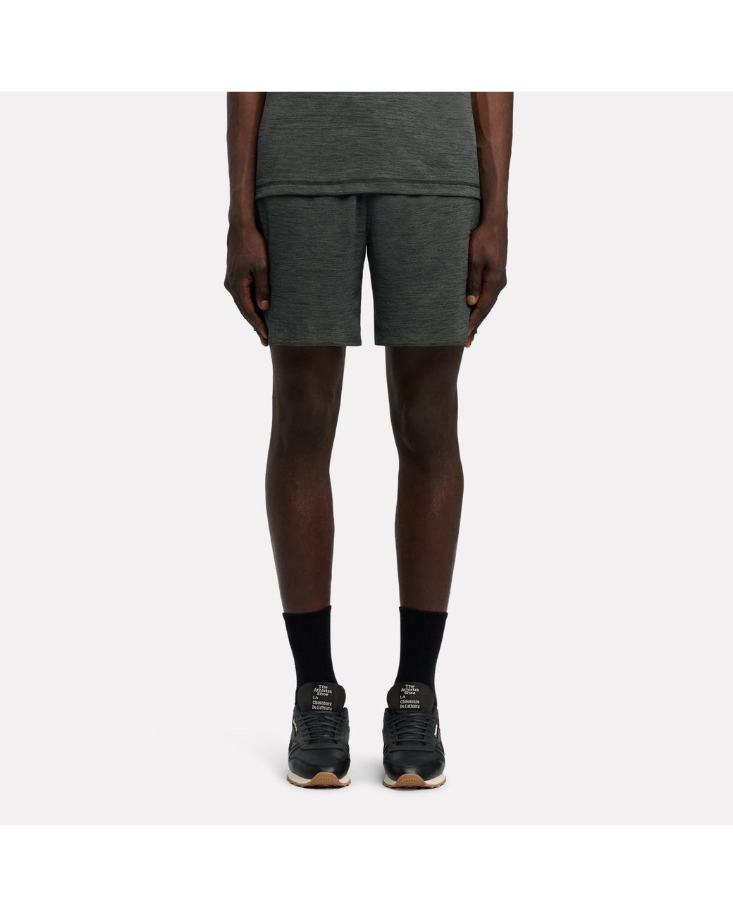 Reebok Black Id Train 9" Knit Shorts