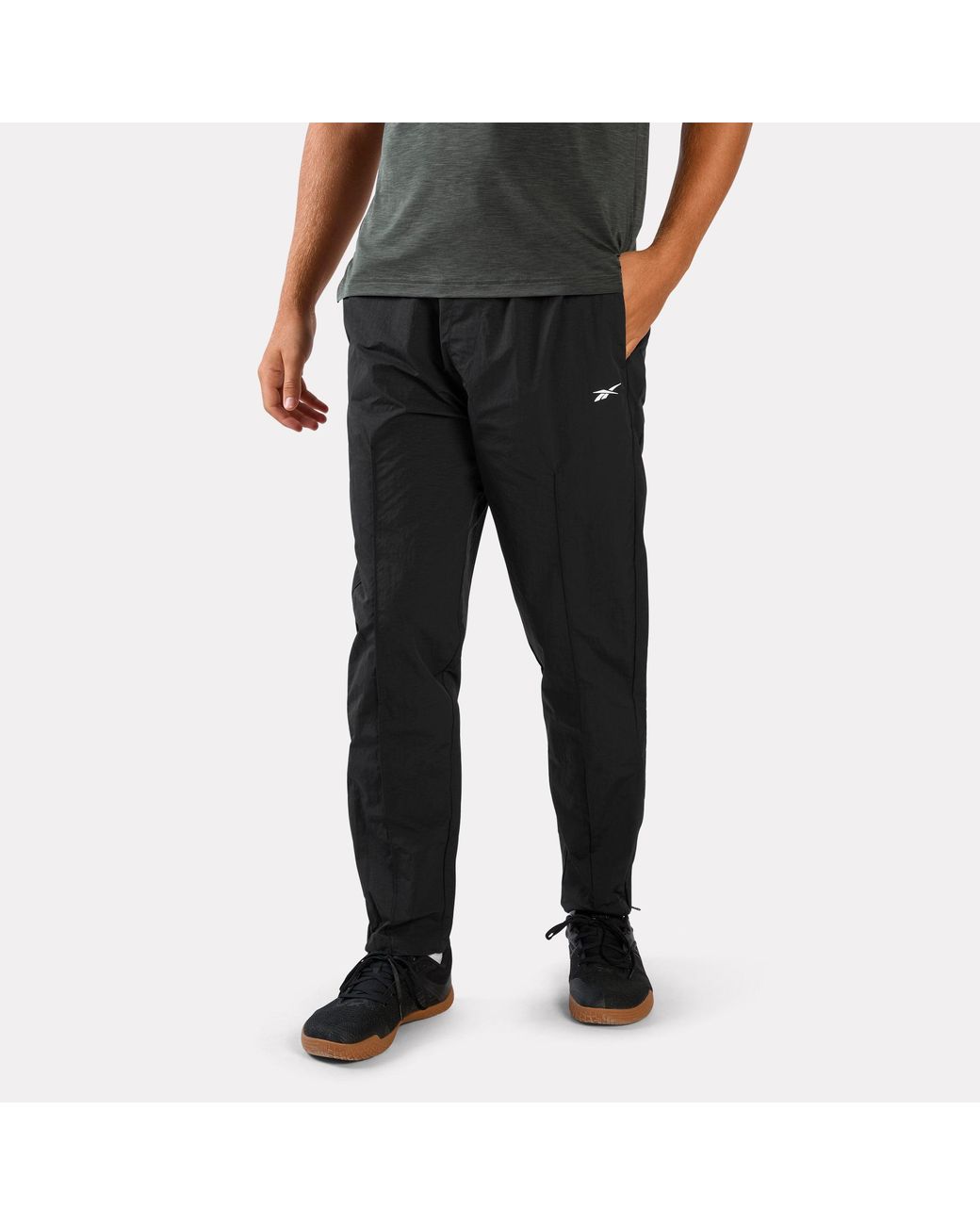 Reebok Black Rbk.B Woven Track Pants