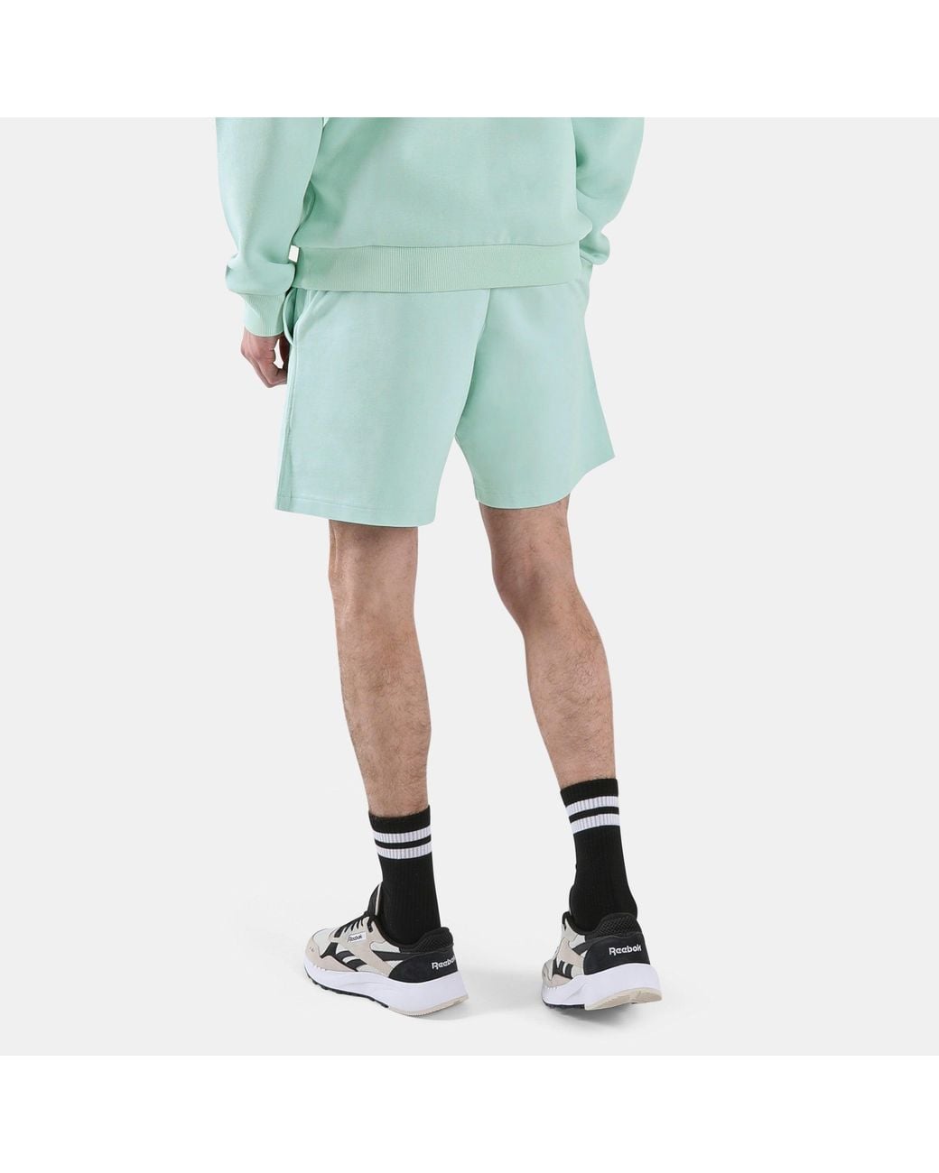 Reebok Green Id Small Logo Shorts for men