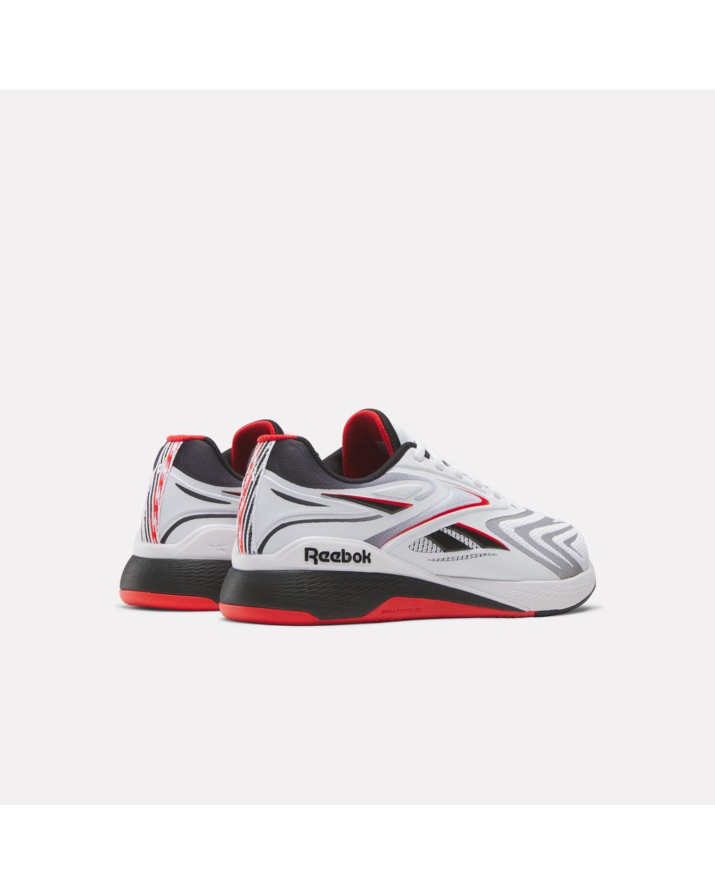 Reebok White Nano X5 Edge Training Shoes
